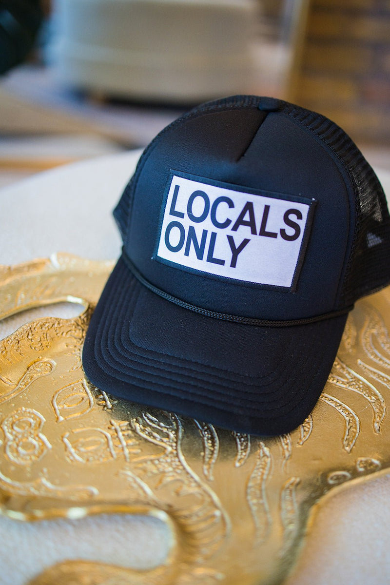 Locals only Patch Trucker Hat