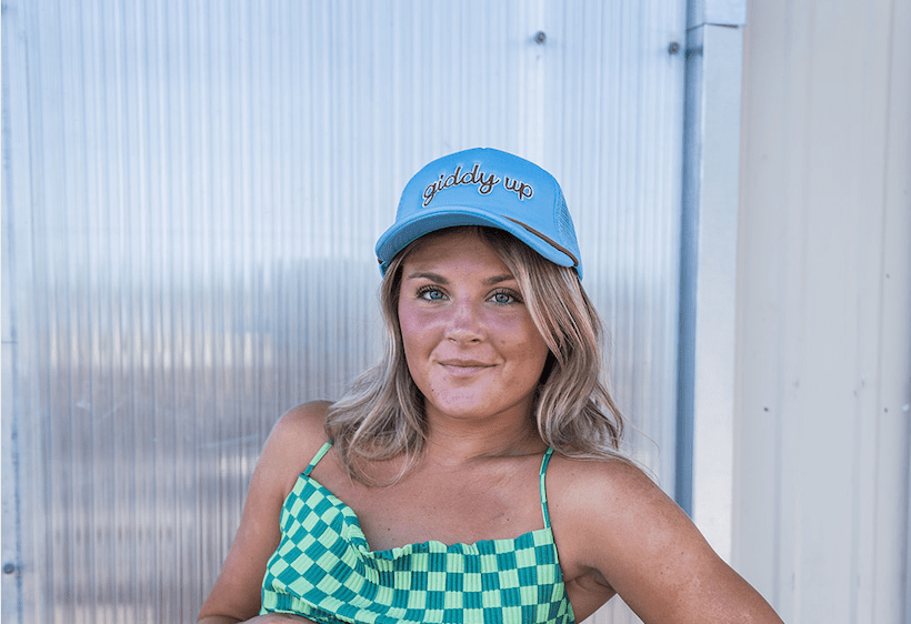 Giddy Up Trucker Hat - Pepper & Pearl Boutique