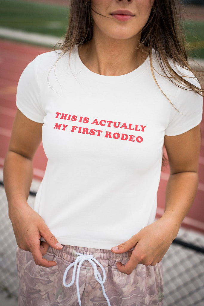 Actually My First Rodeo Tee - Pepper & Pearl Boutique