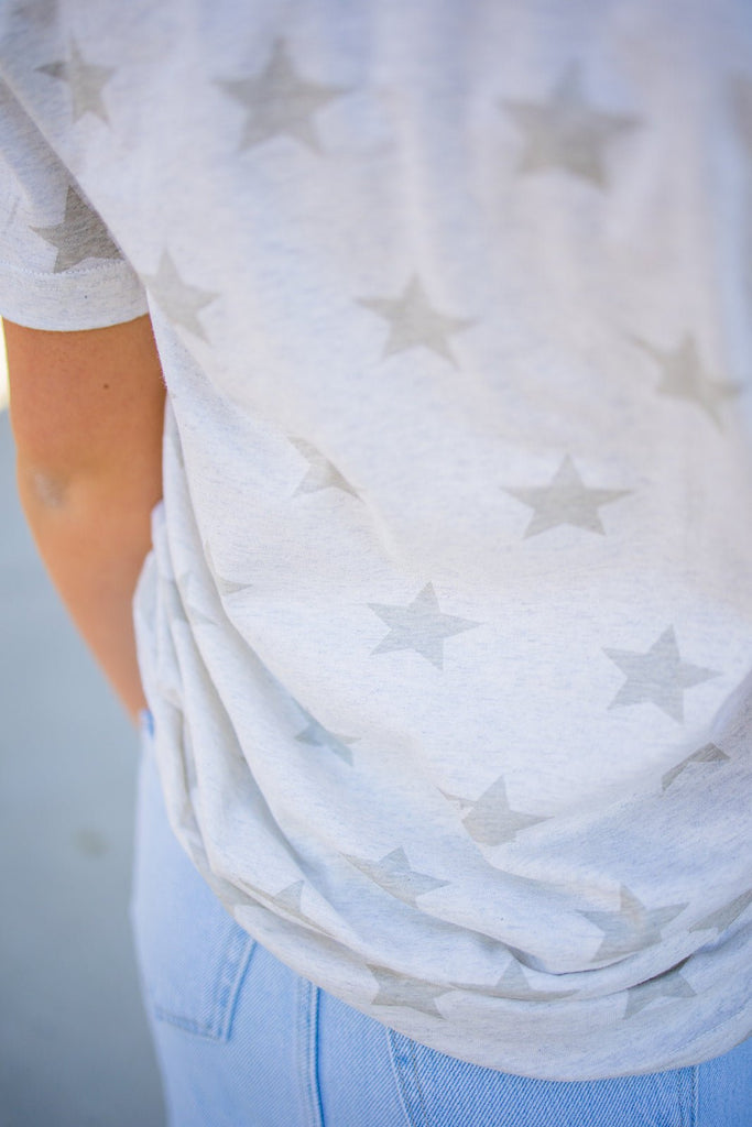 Americana Bow Tee - Pepper & Pearl Boutique