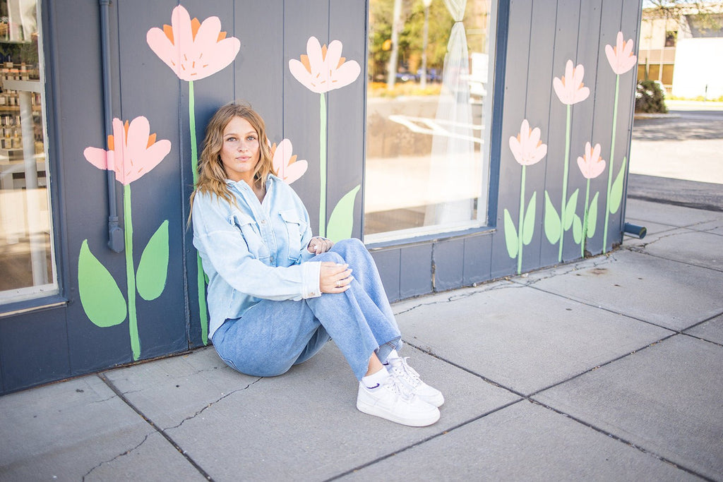 Baby Blues Shacket - Pepper & Pearl Boutique