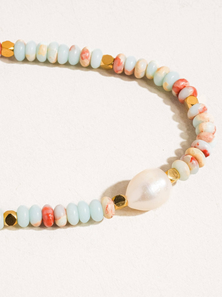 Boho Beaded Pearl Necklace - Pepper & Pearl Boutique