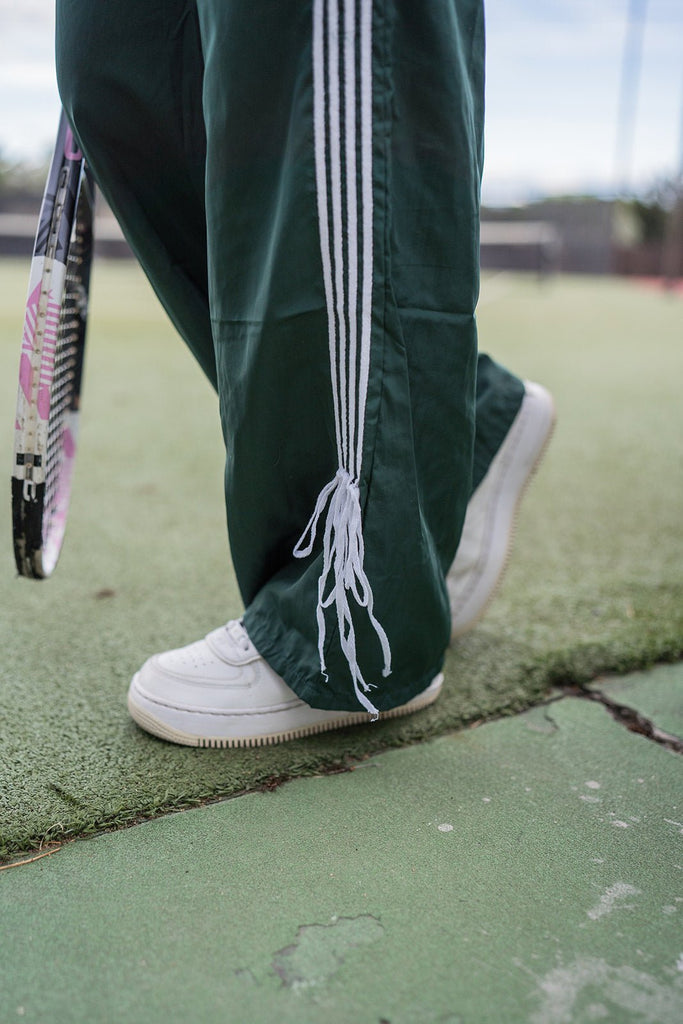 Bow Detail Track Pants - Pepper & Pearl Boutique