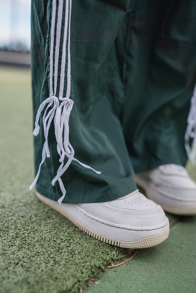 Bow Detail Track Pants - Pepper & Pearl Boutique
