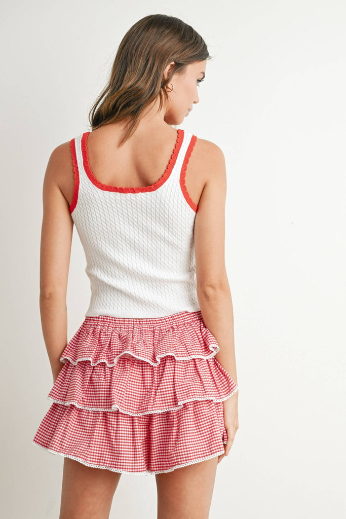 Bow Tank Top - Pepper & Pearl Boutique