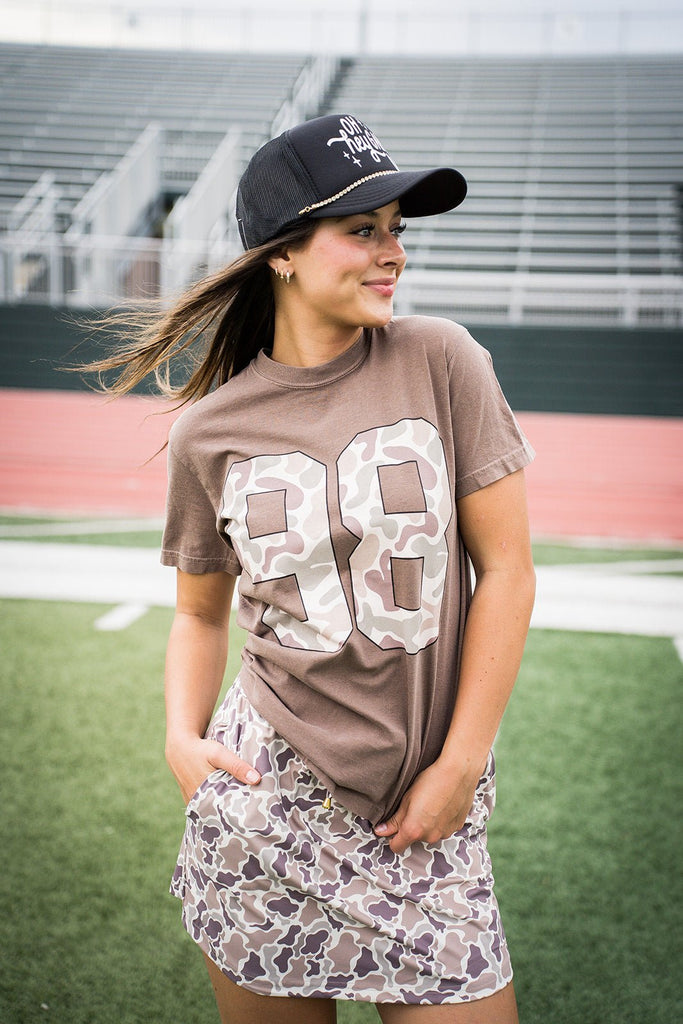 Camo 98 Graphic Tee - Pepper & Pearl Boutique