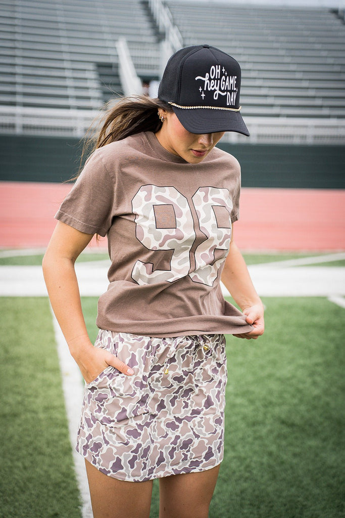 Camo 98 Graphic Tee - Pepper & Pearl Boutique