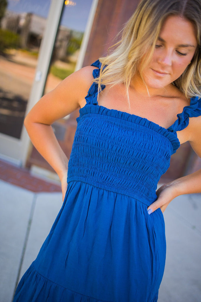 Day to Night Ruffled Sundress - Pepper & Pearl Boutique