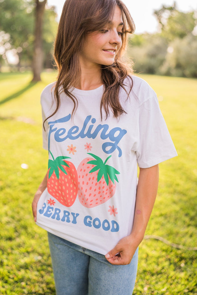 Feeling Berry Good Tee - Pepper & Pearl Boutique
