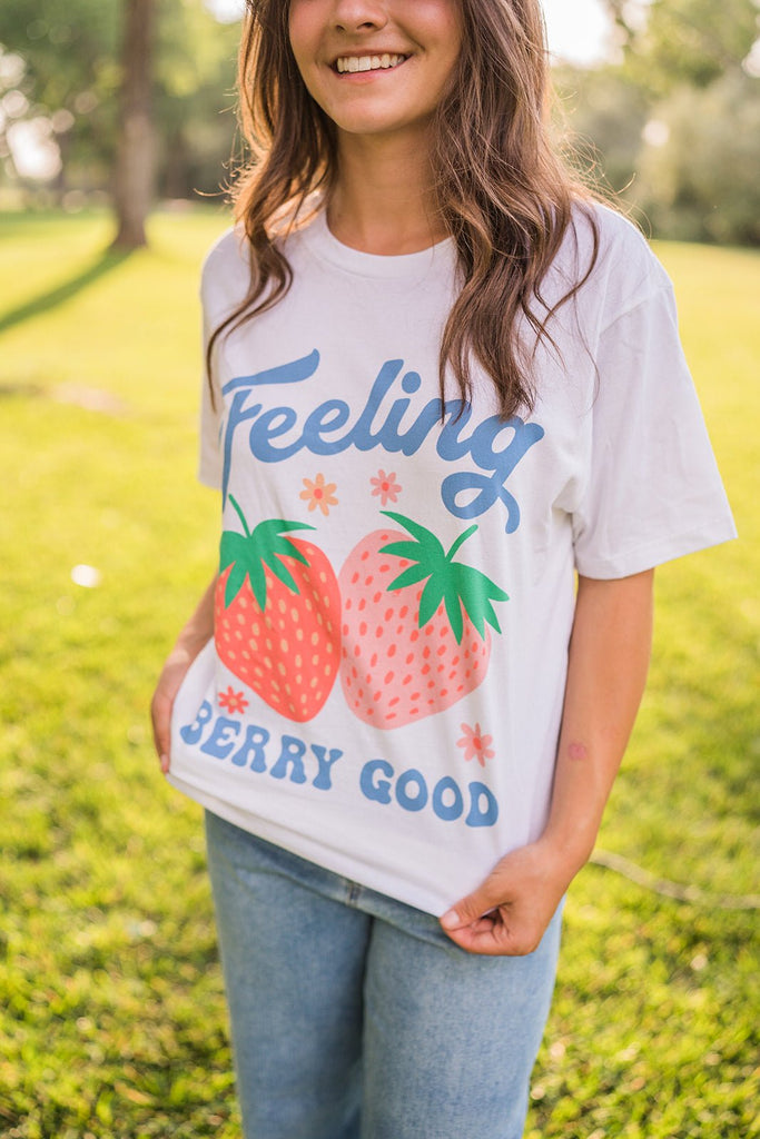Feeling Berry Good Tee - Pepper & Pearl Boutique