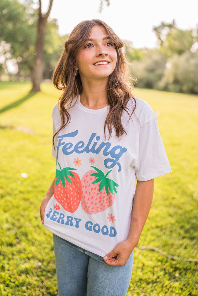 Feeling Berry Good Tee - Pepper & Pearl Boutique