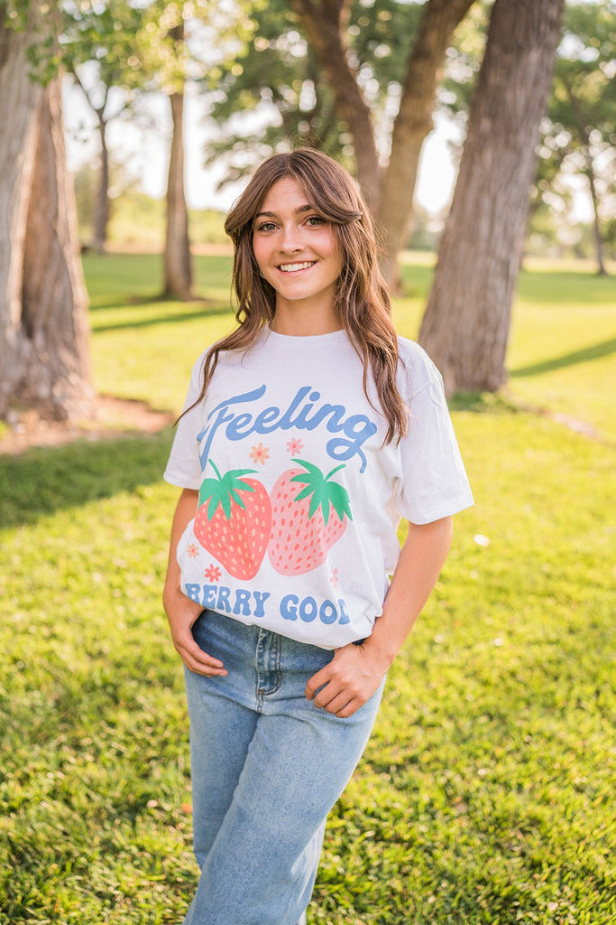 Feeling Berry Good Tee - Pepper & Pearl Boutique