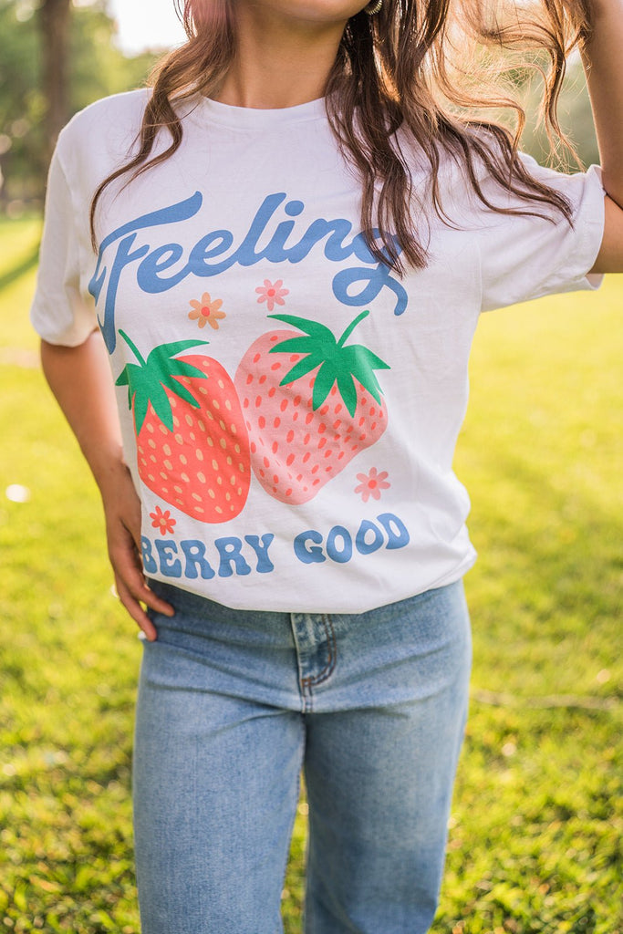 Feeling Berry Good Tee - Pepper & Pearl Boutique