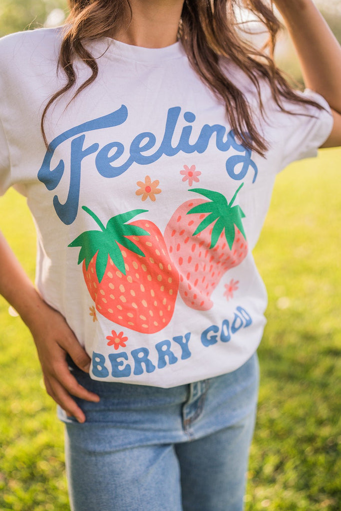 Feeling Berry Good Tee - Pepper & Pearl Boutique