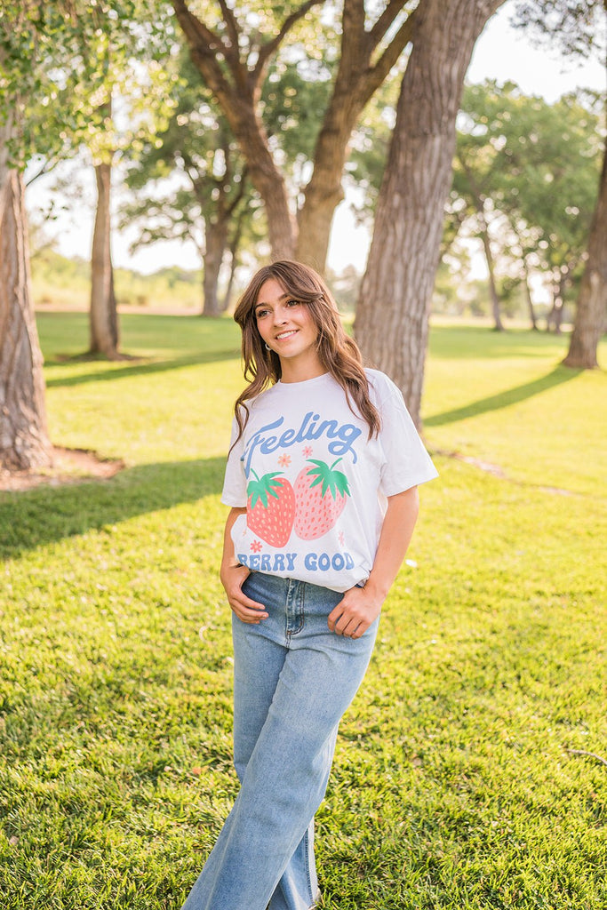 Feeling Berry Good Tee - Pepper & Pearl Boutique