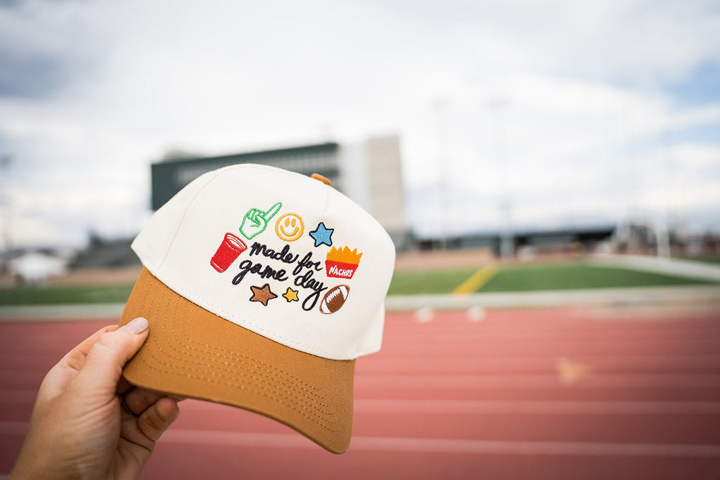 Game Day Collage Hat - Pepper & Pearl Boutique