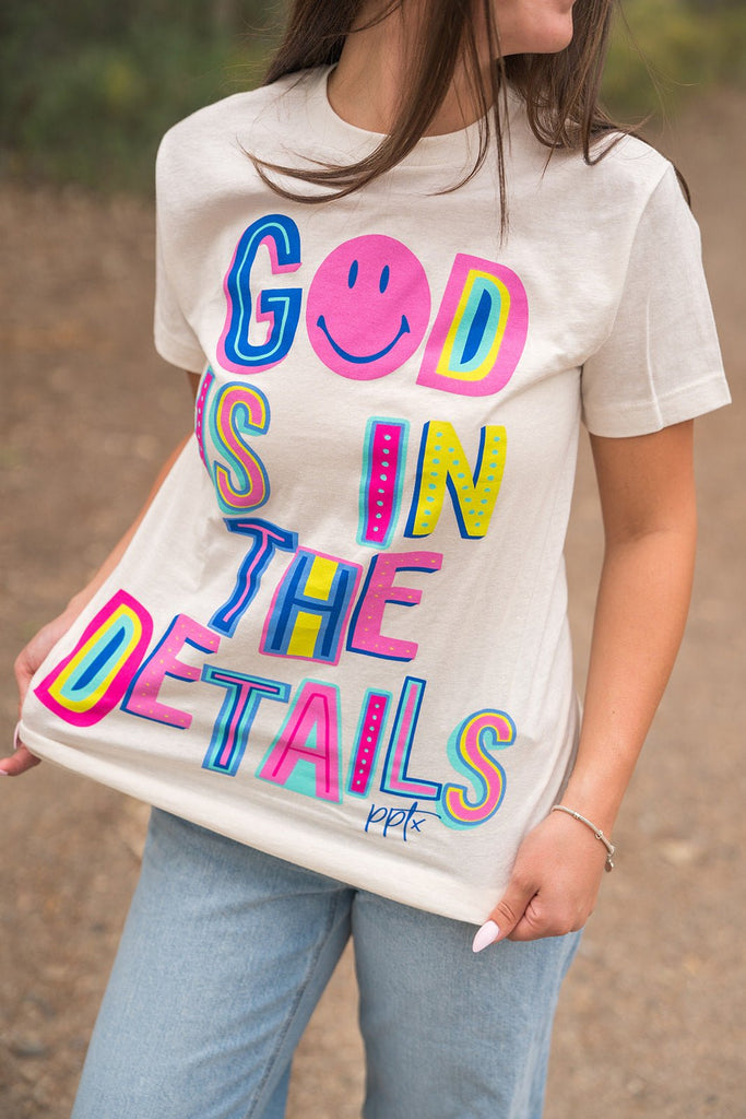 God Is In The Details Tee - Pepper & Pearl Boutique