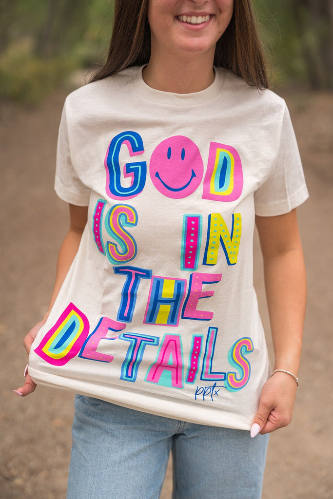 God Is In The Details Tee - Pepper & Pearl Boutique