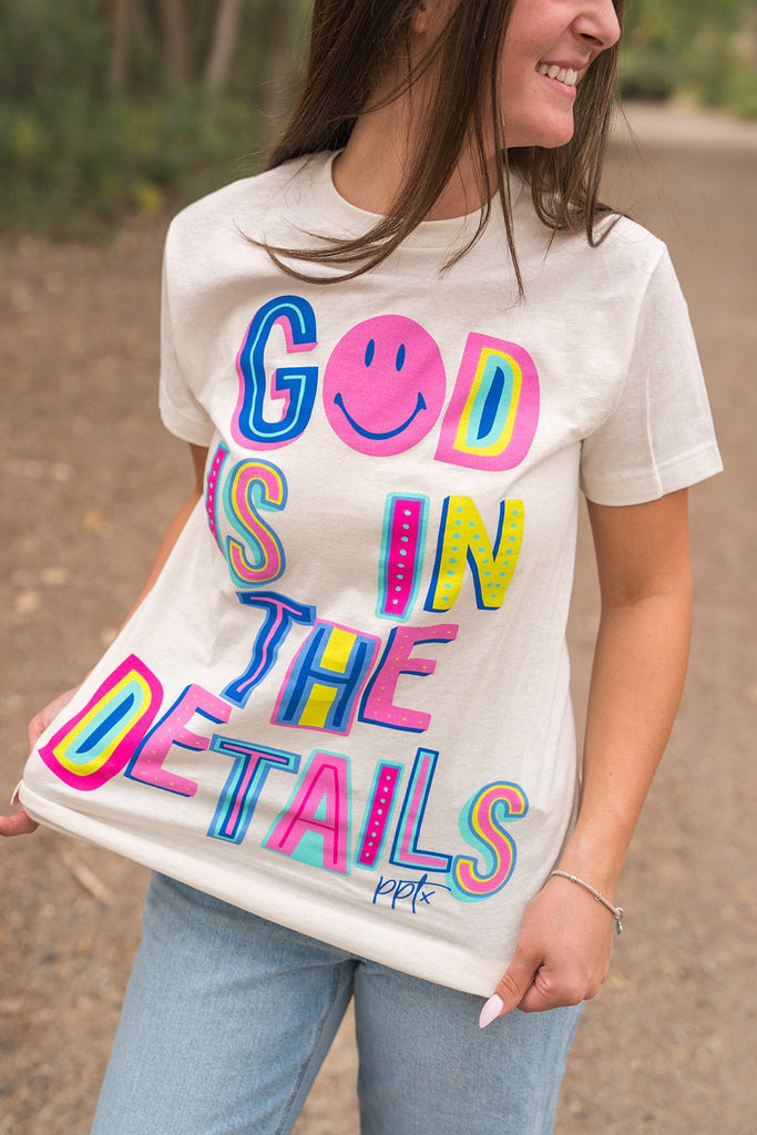 God Is In The Details Tee - Pepper & Pearl Boutique