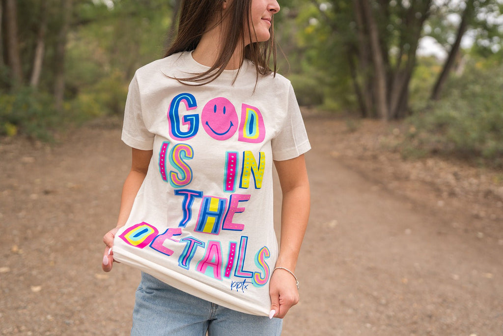 God Is In The Details Tee - Pepper & Pearl Boutique