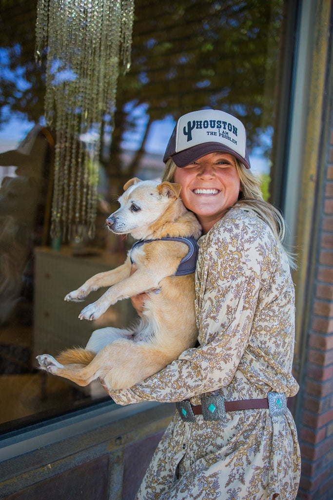 Houston, I Am The Problem Trucker Hat - Pepper & Pearl Boutique