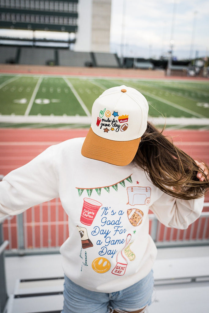 It's a Good Day for a Game Day Sweatshirt - Pepper & Pearl Boutique