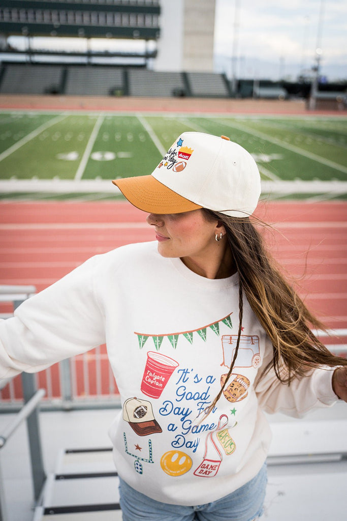 It's a Good Day for a Game Day Sweatshirt - Pepper & Pearl Boutique