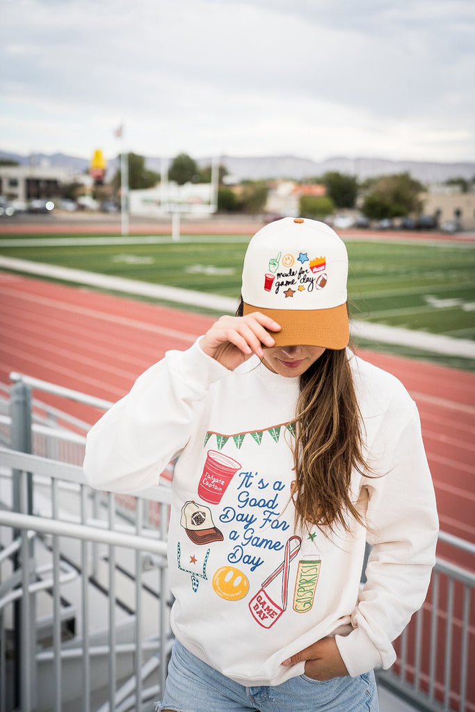 It's a Good Day for a Game Day Sweatshirt - Pepper & Pearl Boutique