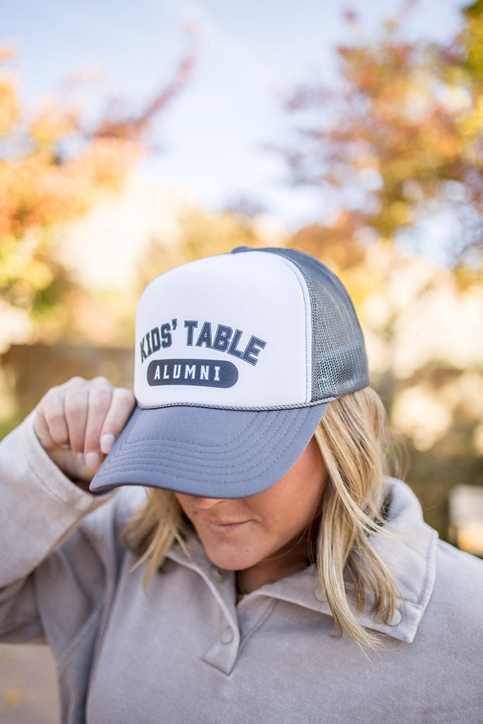 Kids Table Trucker Hat - Pepper & Pearl Boutique