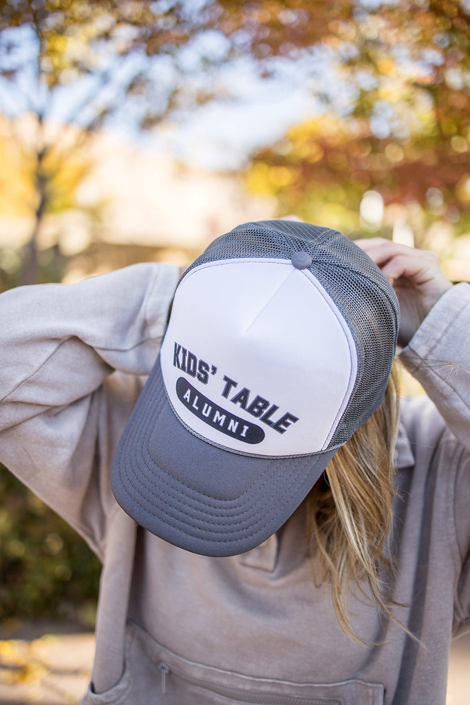 Kids Table Trucker Hat - Pepper & Pearl Boutique