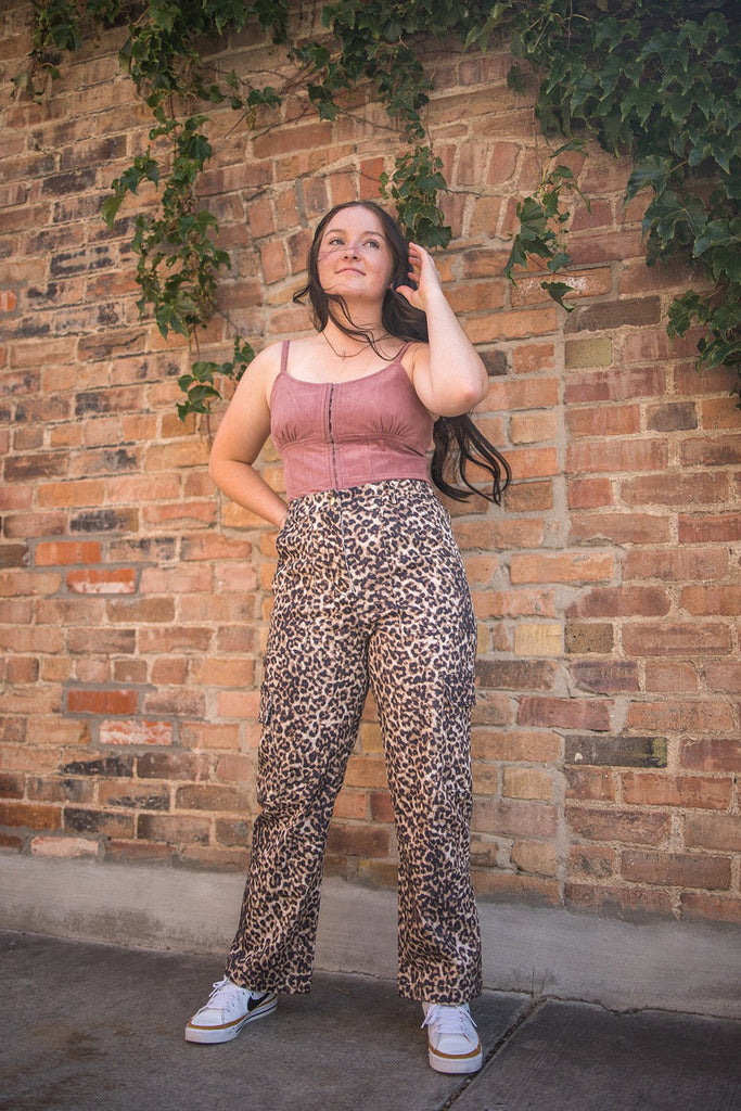 Leopard Cargo Pants - Pepper & Pearl Boutique