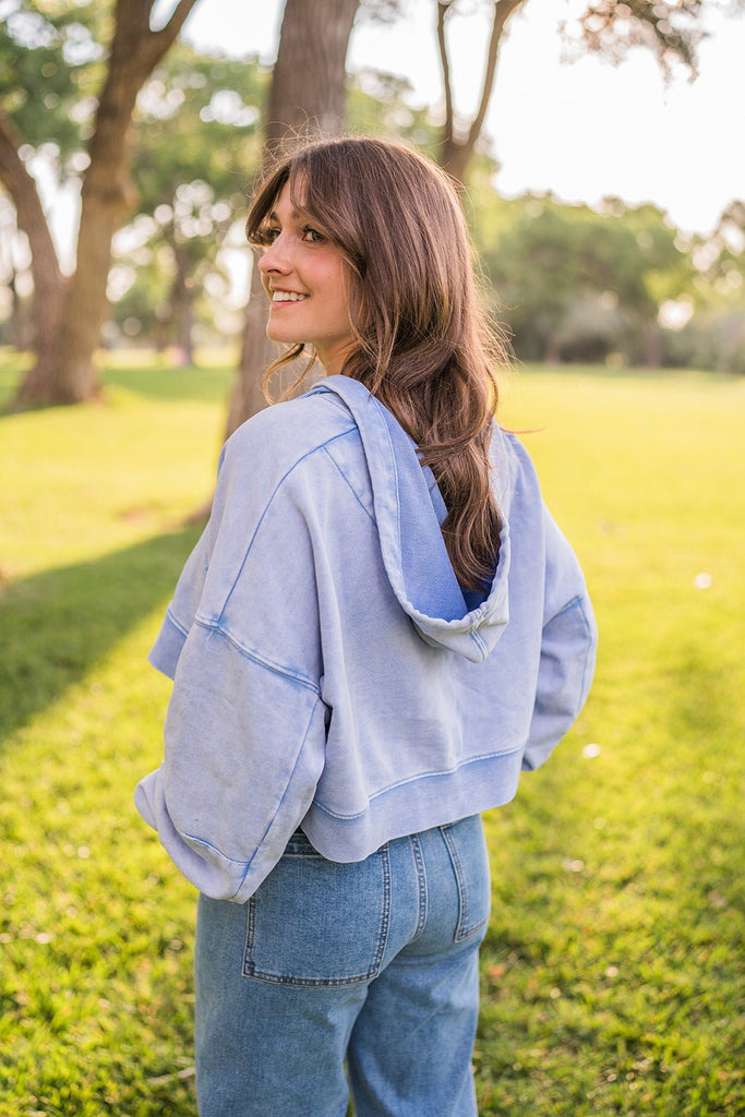 Let It Fade Pullover Hoodie - Pepper & Pearl Boutique