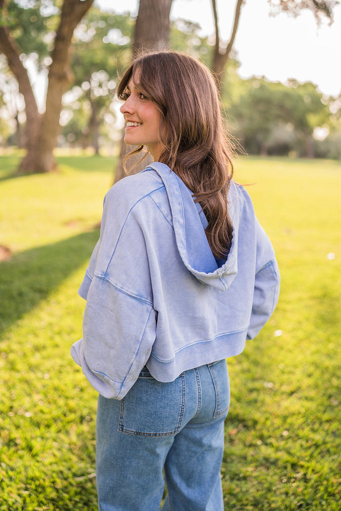 Let It Fade Pullover Hoodie - Pepper & Pearl Boutique