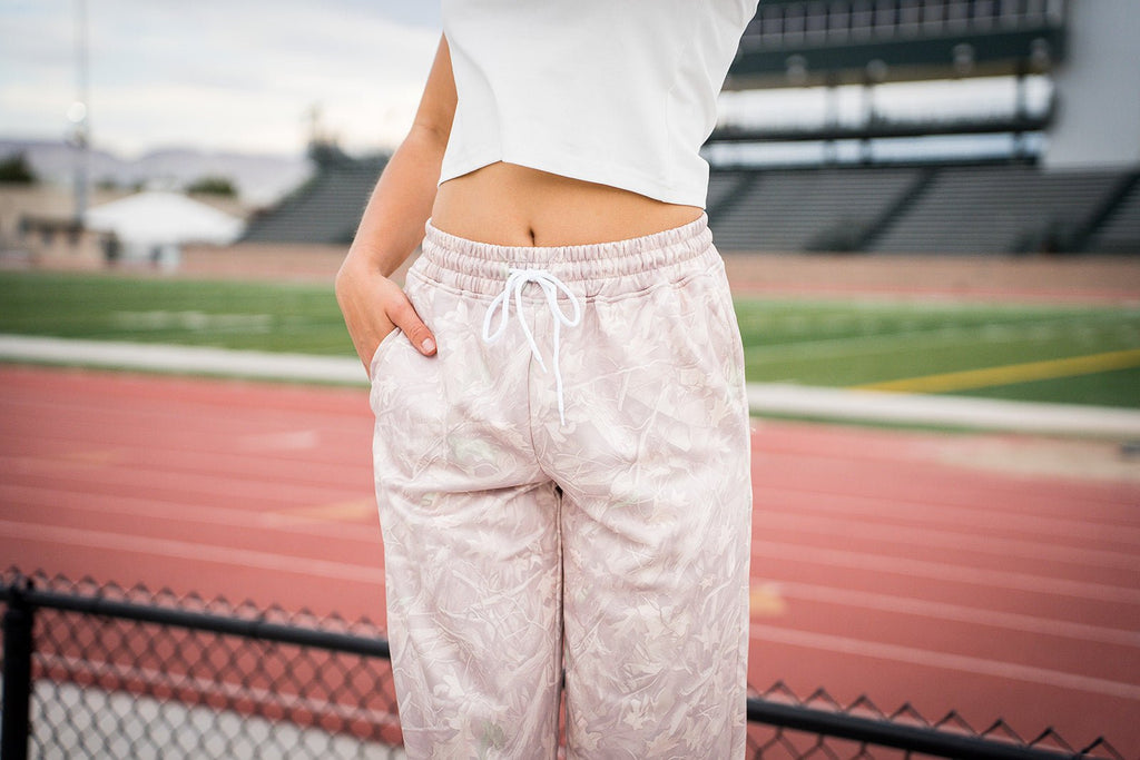 Light Camo Joggers - Pepper & Pearl Boutique