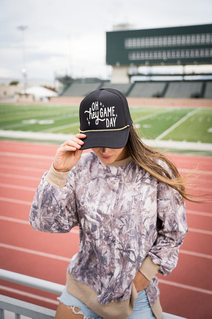 Lightweight Camo Pullover - Pepper & Pearl Boutique