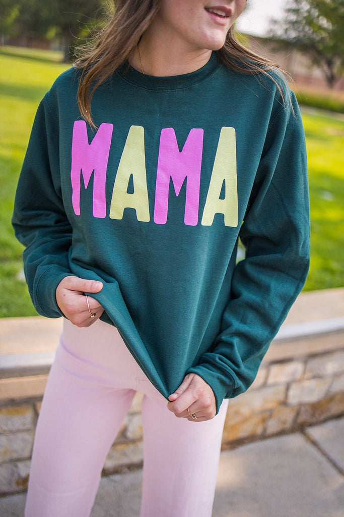 MAMA Crewneck Sweatshirt - Pepper & Pearl Boutique