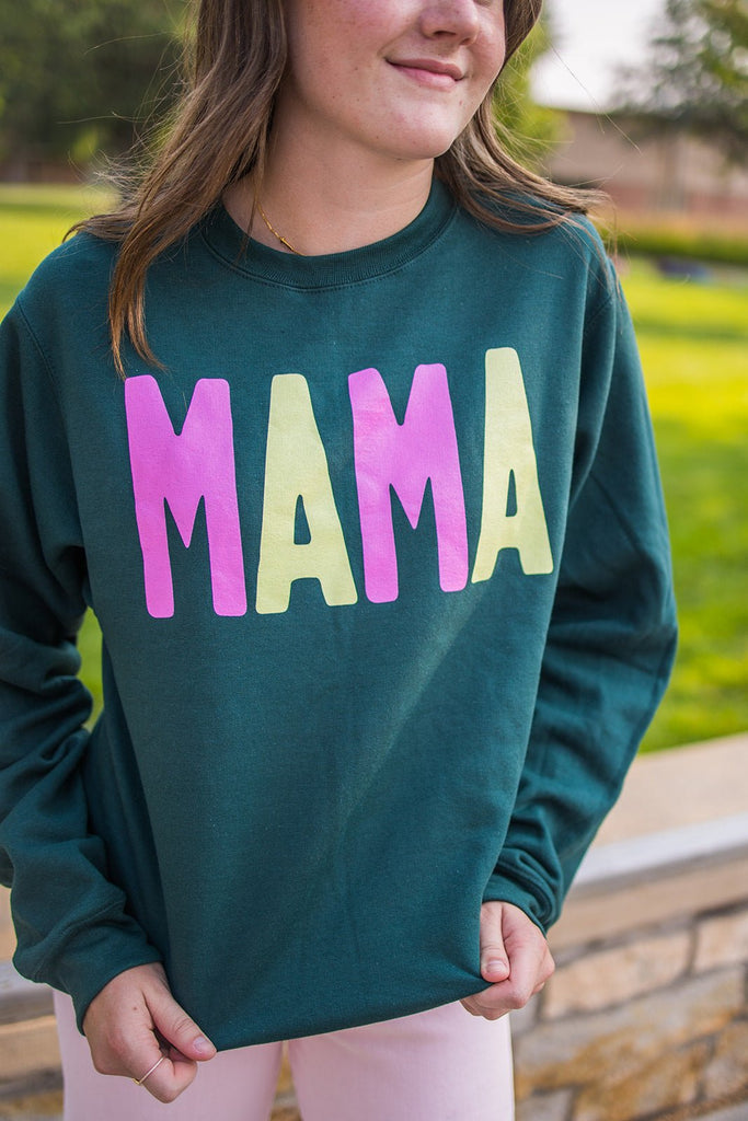 MAMA Crewneck Sweatshirt - Pepper & Pearl Boutique