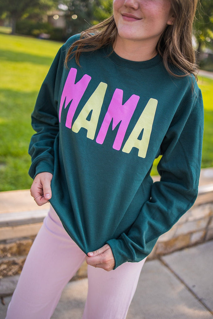 MAMA Crewneck Sweatshirt - Pepper & Pearl Boutique