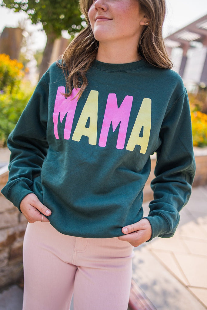 MAMA Crewneck Sweatshirt - Pepper & Pearl Boutique