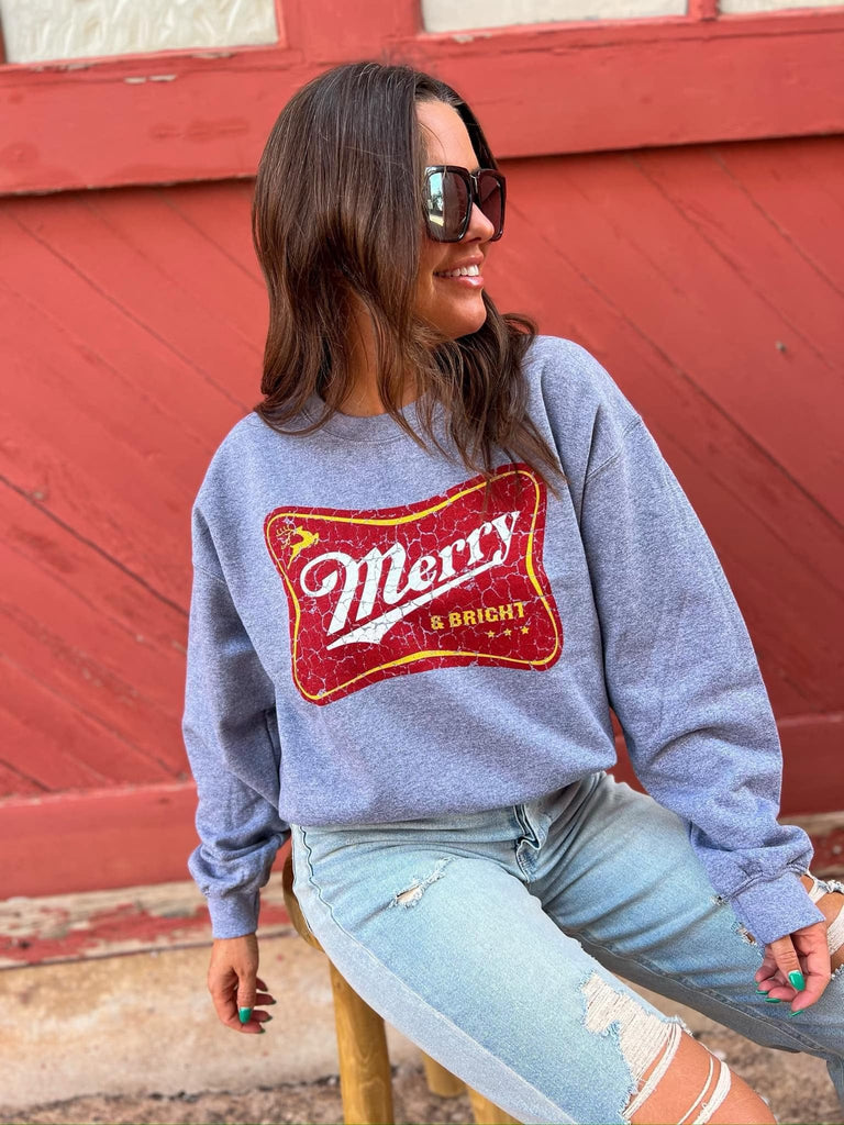 Miller Merry Crewneck - Pepper & Pearl Boutique