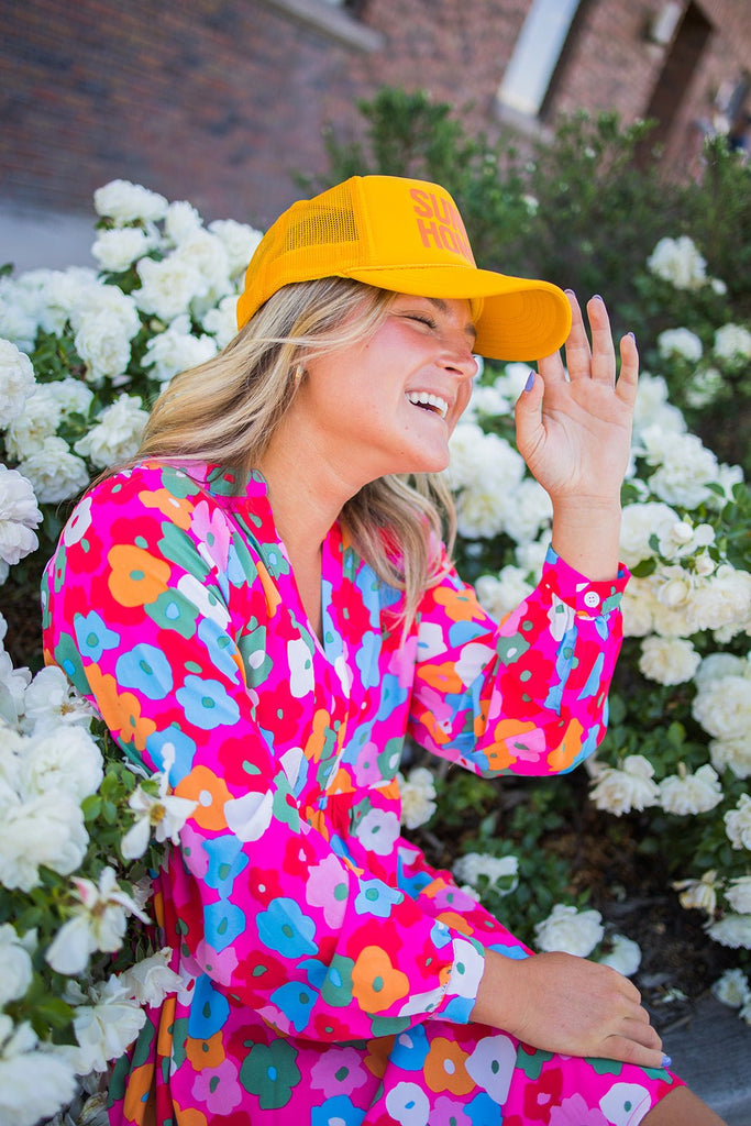 Multi Colored Floral Dress - Pepper & Pearl Boutique