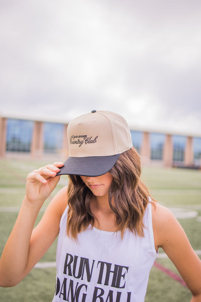 Not Your Average Country Club Embroidered Hat - Pepper & Pearl Boutique