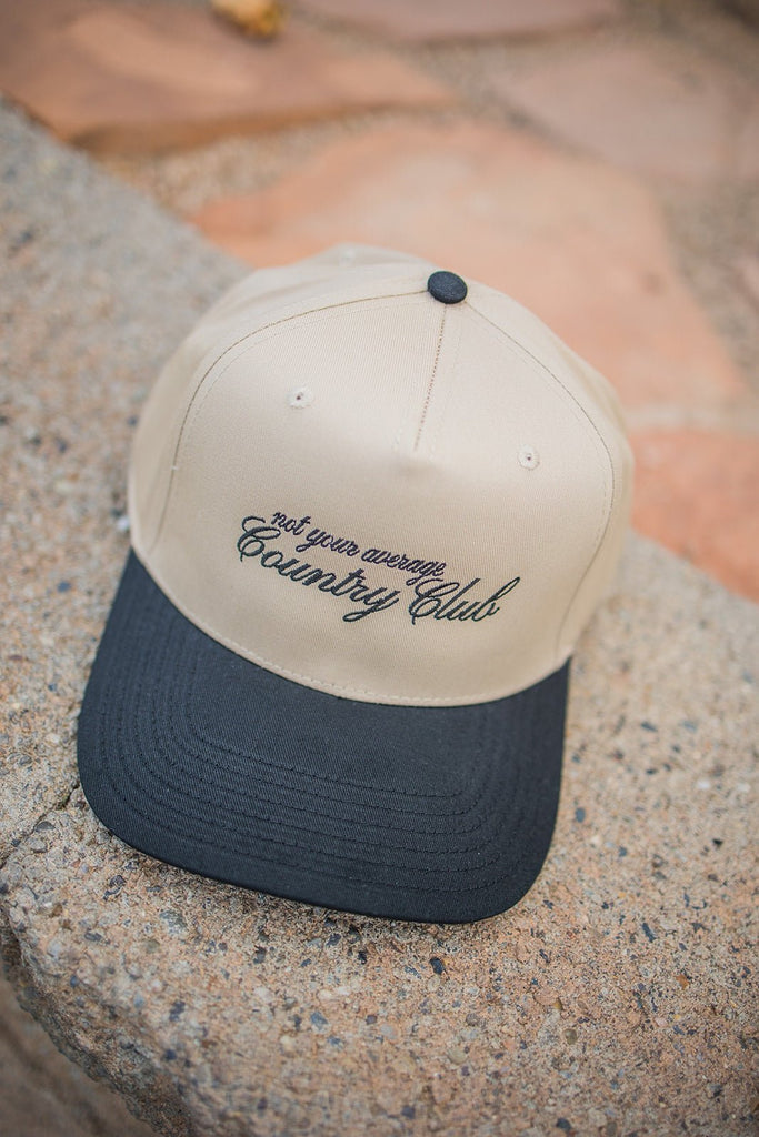 Not Your Average Country Club Embroidered Hat - Pepper & Pearl Boutique