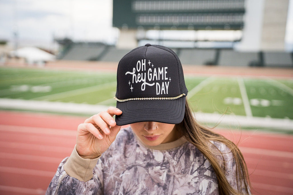 Oh Hey Game Day Hat - Pepper & Pearl Boutique