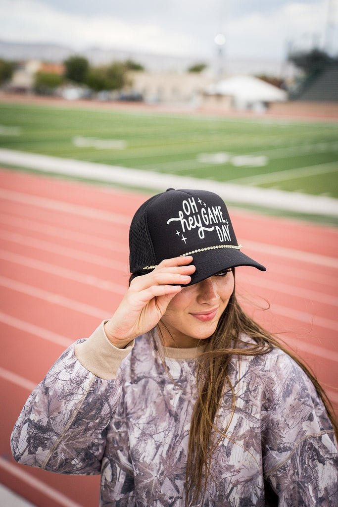 Oh Hey Game Day Hat - Pepper & Pearl Boutique