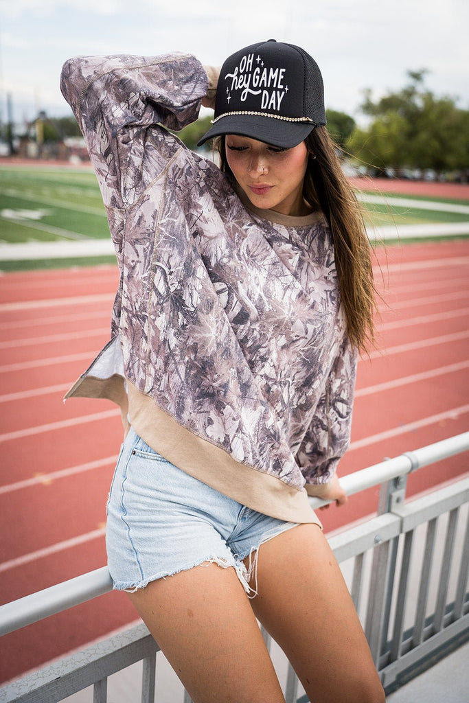 Oh Hey Game Day Hat - Pepper & Pearl Boutique