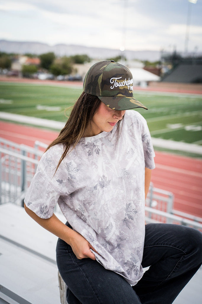 Oversized Light Camo Tee - Pepper & Pearl Boutique