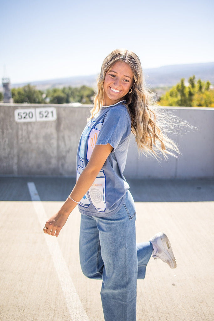 Preppy Beer Tee - Pepper & Pearl Boutique