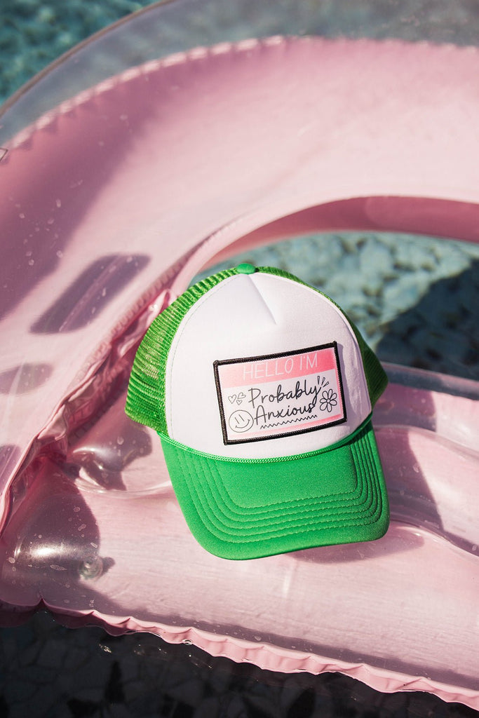 Probably Anxious Patch Trucker Hat - Pepper & Pearl Boutique