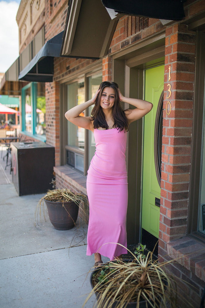 Ribbed Maxi Dress - Pepper & Pearl Boutique